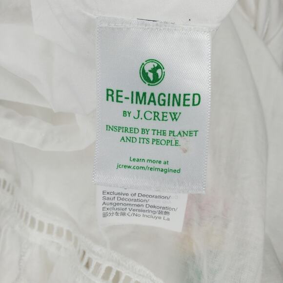 J. Crew White Tiered Halter Maxi Dress XXS - Picture 10 of 13